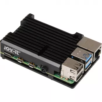 Raspberry Pi RB-ALUCASEP4+07 Black