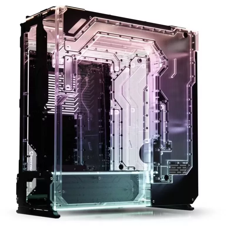 Šoninis dangtelis PC korpusui Singularity Spectre 4 Dual Loop, skaidrus akrilas