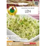 Sėkliniai sėklai Apte Flax (Len) 10 g – valgomosios linų sėklos daiginimui su riešutų skoniu