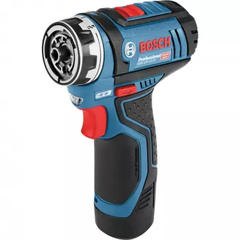 Bosch GSR 12V-15 FC Professional sukamasis gręžtuvas 1300 RPM be rakto 600 g juoda, mėlyna