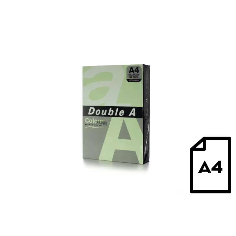 Spalvotas popierius Double A, 80g, A4, 500 lapų, Lagūna