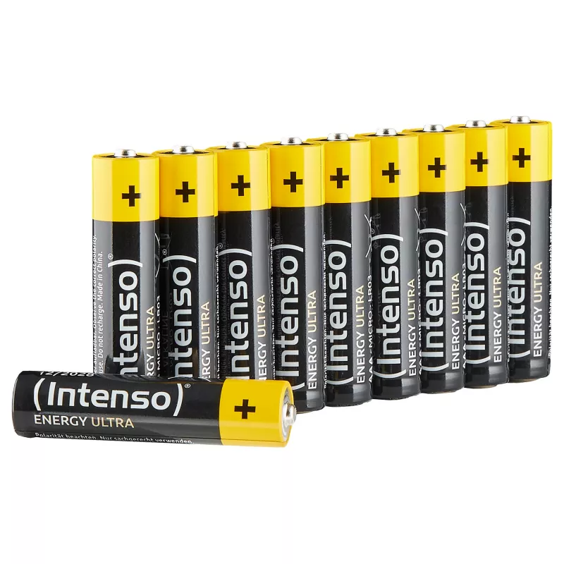 Intenso Batteries Energy Ultra AAA LR03 10 vnt. susitraukianti pakuotė