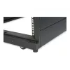 Stovas stelažas APC NetShelter SX 48U 600 mm x 1070 mm, 1704 kg talpa, juodas