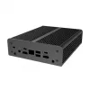 Kompiuterio korpusas Akasa Newton AC UCFF, skirtas Intel NUC 13 Pro i3, be ventiliatoriaus – juodas