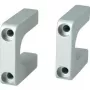 Rankena SCHROFF Multipac 20860-256, pilkas plastikinis griebtuvas 40×40×10 mm, montavimo aksesuaras