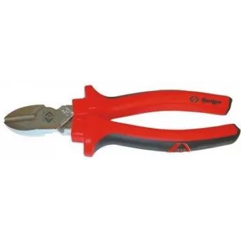 C.K Tools T3750 180 vielų pjaustyklė, nerūdijančio plieno, 180 mm, juoda/raudona