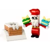 Konstruktorius LEGO Kalėdinis kaminas su Seniu Šaltu 30692 – mini sezoninis rinkinukas