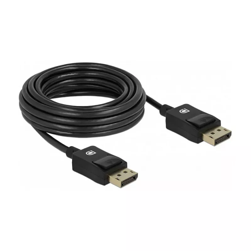 DisplayPort kabelis DeLOCK 85300 1 m Juodas