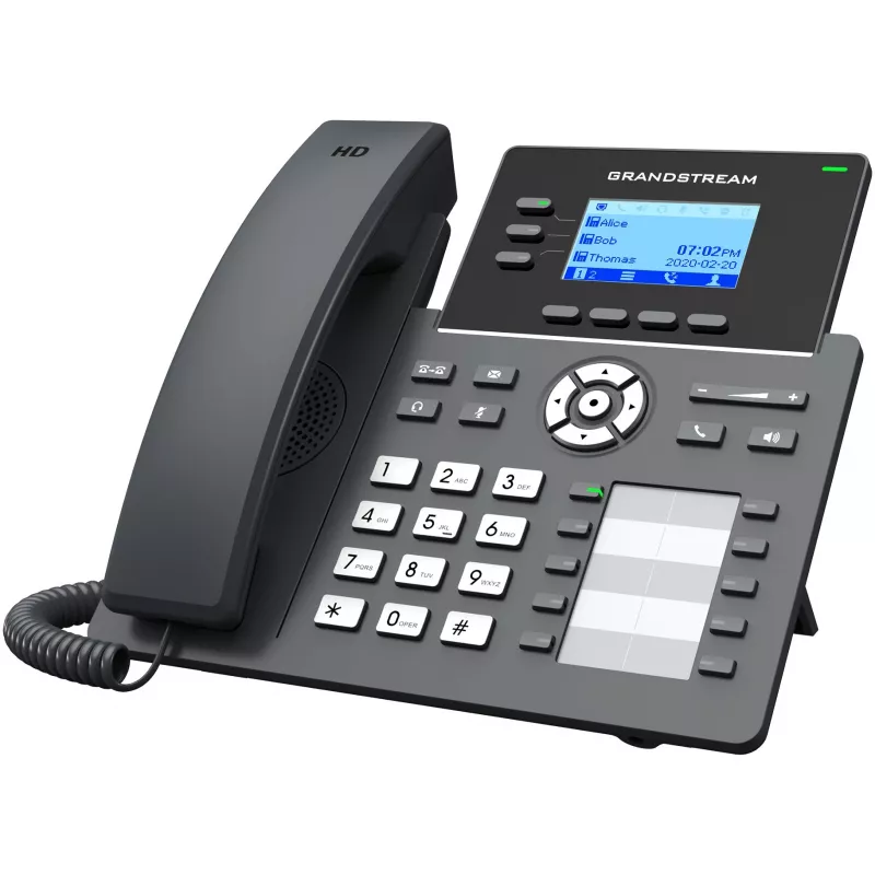 IP telefonas Grandstream GRP2604 juodas