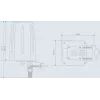 Išorinė Wi-Fi LTE antena Teltonika PR1IC860