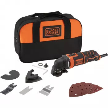 Black & Decker MT300SA2 daugiafunkcis įrankis – pjovimas, šlifavimas, poliravimas