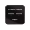 DeLOCK 64178 Docking stotelė USB 3.2 Gen 2 Type-C dviems M.2 SATA SSD