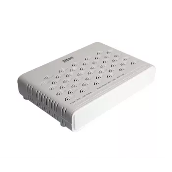 ZTE F620 V5 ONT GPON šliuzas | 1x GPON, 4x RJ45 100Mbps, 2x RJ11