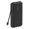 Belkin BPB024HQBK nešiojamas 10 000 mAh powerbankas su integruotu USB-C laidu, 20 W
