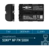 ANSMANN A-Son NP FM 500 H – Fotoaparato baterija Li-Ion 1500 mAh (5044503)