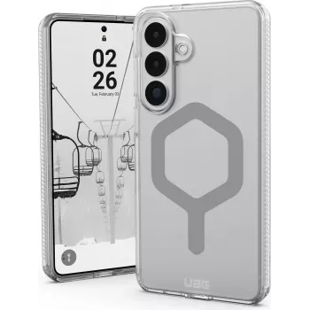 UAG Urban Armor Gear Plyo Dėklas su Magnetiniu Moduliu | Samsung Galaxy S26+ | ledo (permatoma)/sidabrinė | 214540114333