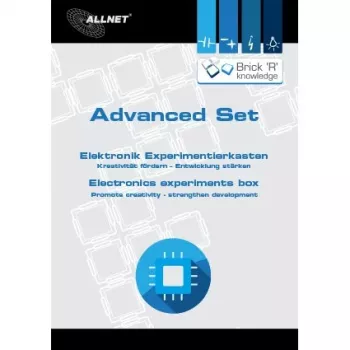 ALLNET Handbook BrickRknowledge Advanced Set v2 ALL-BRICK-0674 – edukacinis elektronikos konstravimo rinkinys su plytelėmis