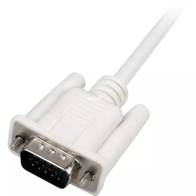 Delock - Video- / Audio-Adapter - USB, 15 pin D-Sub (DB-15) männlich zu HDMI weiblich - 25cm - weiß (62460)