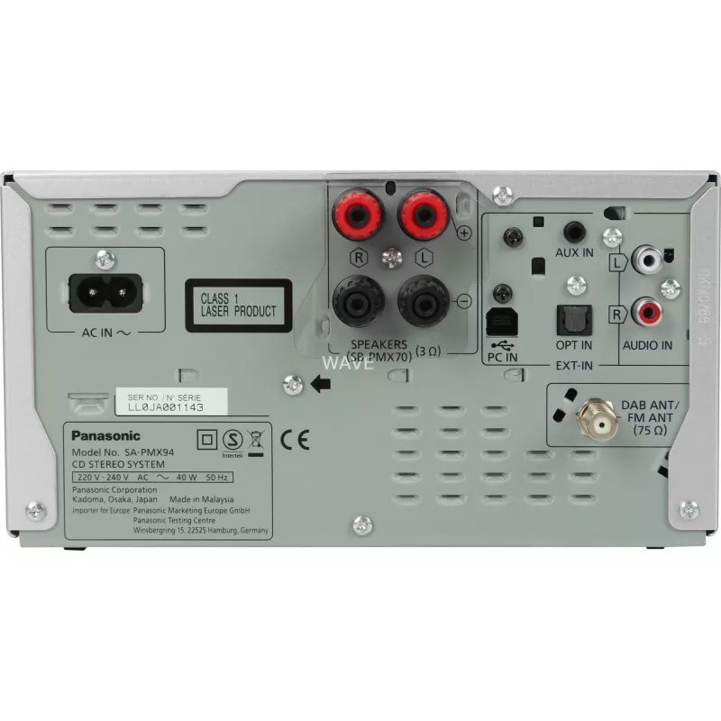 Mikro garso sistema Panasonic SC-PMX94EG-S