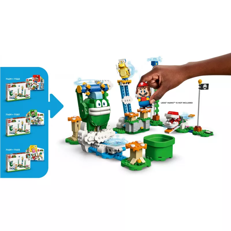 Konstruktorius LEGO Super Mario 3 priešų figūrėlės 71409 – Bumerango Brolis ir Piranijinis Augalas