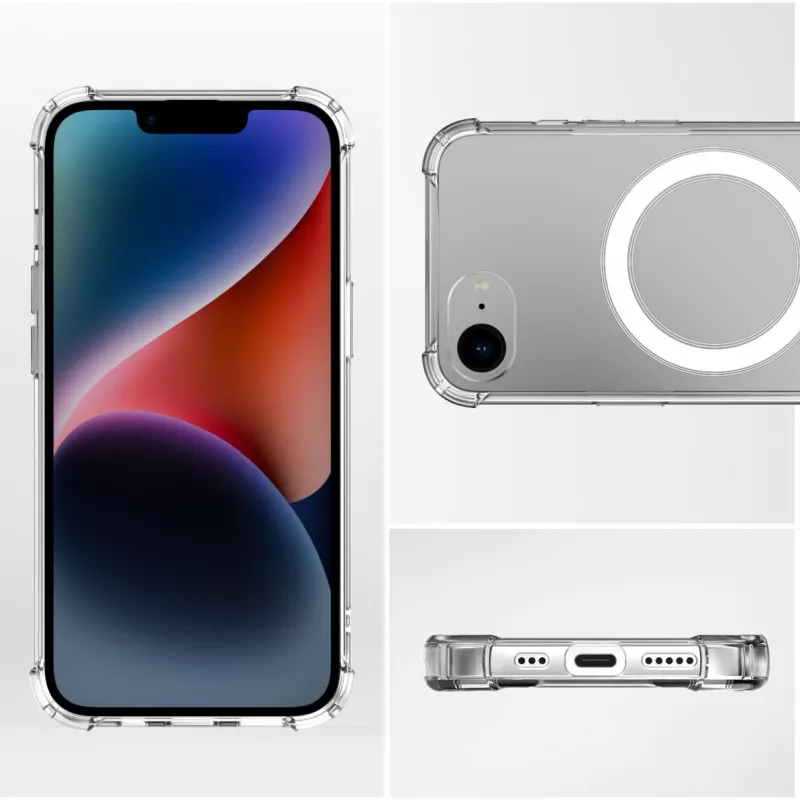 Perforuotas dėklas 4smarts 541361 Skaidrus iPhone SE 6.06 col.