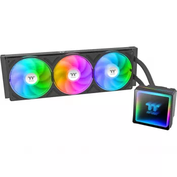 Skysčio aušintuvas procesoriui THERMALTAKE TH360 V3 ARGB Sync AIO, juodas