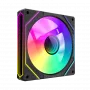 Gamemax FN12A-S8I 120 mm korpuso ventiliatorius, juodas