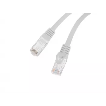 Tinklo laidas LANBERG PCU6-10CU-1000-S Cat6 U/UTP RJ-45 tiesus 10 m Pilka