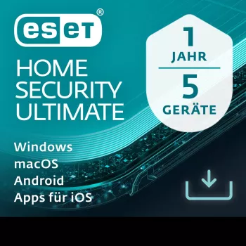 ESET Home Security Ultimate – 5 vartotojų, 1 metai – ESD parsisiuntimas