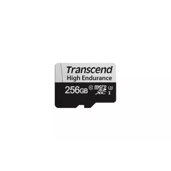 MicroSDXC atminties kortelė Transcend 256GB Class 10 UHS-3 TS256GUSD350V