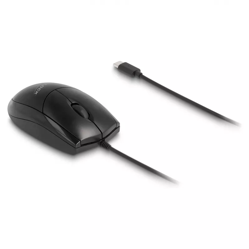 Pelė DeLOCK 12114 USB Type-C optinė ambidekstrinė