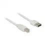 USB 2.0 laidas, Type-A (patogus kišti) į Type-B, 3 m, DeLOCK 85154