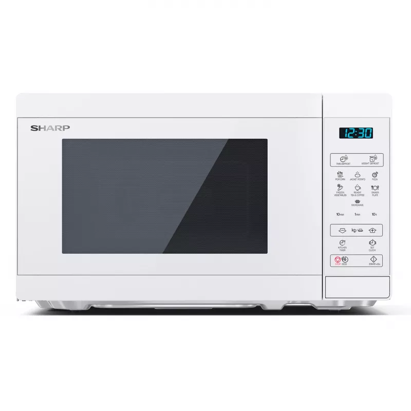 Sharp YC-MS02E-C Mikrobangų krosnelė | Laisvai pastatoma | 800 W | Balta