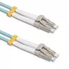 Qoltec šviesolaidinis jungiamasis laidas - LC/UPC Multimode (M) į LC/UPC Multimode (M) - 1 m - OM3 - 50/125 µm - Duplex - halogeninis