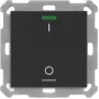 MDT BE-TAL550106.B1 KNX mygtukas šviesai 55 1 kanalas RGBW juodas matinis Schalten 1