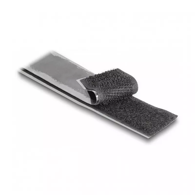 DeLOCK Heavy-duty lipnusis lipnusis juostos ritinys 15 m x 25 mm juoda