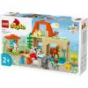 Konstruktorius LEGO DUPLO Ūkio gyvūnų priežiūros rinkinys 10416 – 74 detalės, 2 figūrėlės, nuo 2 metų