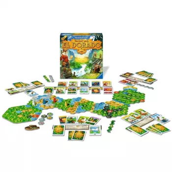 Ravensburger 27457 Lenktynės į El Doradą stalo žaidimas, naujas leidimas
