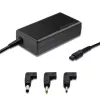 Qoltec 52415 Maitinimo adapteris, skirtas Samsung Sony 65W | 3 kištukai | +maitinimo laidas