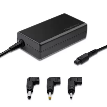 Qoltec 52415 Maitinimo adapteris, skirtas Samsung Sony 65W | 3 kištukai | +maitinimo laidas