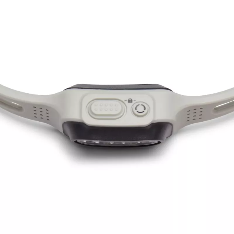 Juostinė galvos lemputė Black Diamond Deploy 325 — LED 325 lm, įkraunama per USB-C, IPX4, 38,5 g