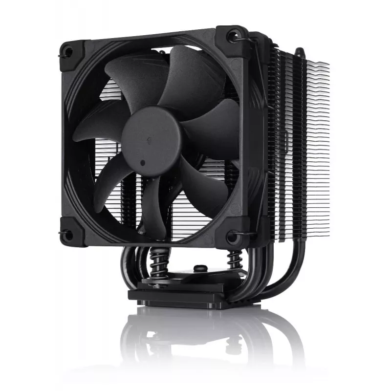 CPU aušintuvas Noctua NH-U9S chromax.black – 92 mm ventiliatorius, 5 šilumos vamzdelių, 12 V, SSO guolis, LGA 2066