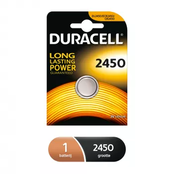 Duracell CR2450 3V ličio vienkartinė baterija