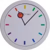 NeXtime klok 3048 Color Change sieninis laikrodis, Ø28 cm, baltas / įvairiaspalvis