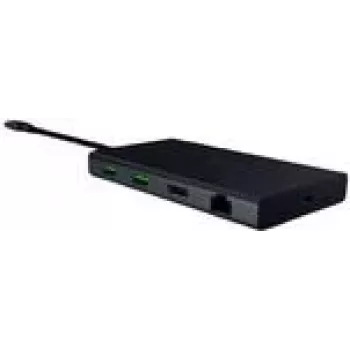 Razer USB-C Dock juodas - 4K 60 Hz - 85W įkrovimas - stotelė (RC21-02250100-R3M1)