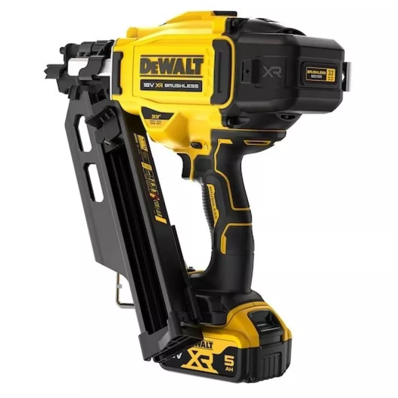 Vinių pistoletas DeWalt DCN930P2-QW belaidis bešepetėlis, 30° kampu