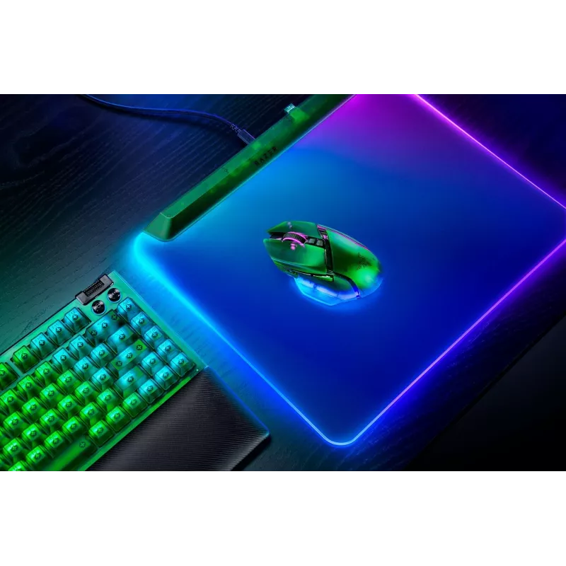 Pelė Razer Basilisk V3 Pro 35K RF belaidė + Bluetooth + USB Type-A