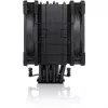 Oro aušintuvas Noctua NH-U12A CHROMAX.BLACK – 120 mm dviejų ventiliatorių, 158 mm aukštis, suderinamas su LGA 1200, 2000 RPM maks.