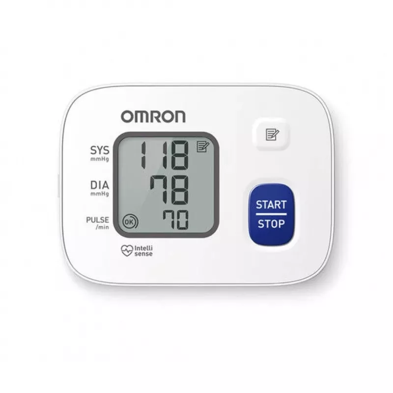 Omron RS2 HEM-6161-E riešo kraujospūdžio matuoklis