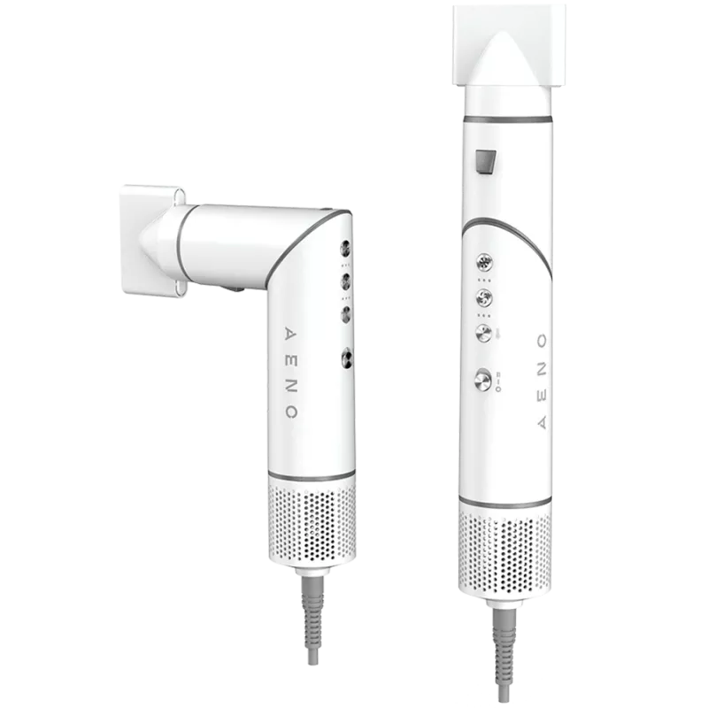 AENO Daugiafunkcis plaukų džiovintuvas, 220V-240V~50-60Hz, 1200W, jonizatorius, 4 temperatūros režimai, 3 greičio režimai, 98000 aps./min., <85dB